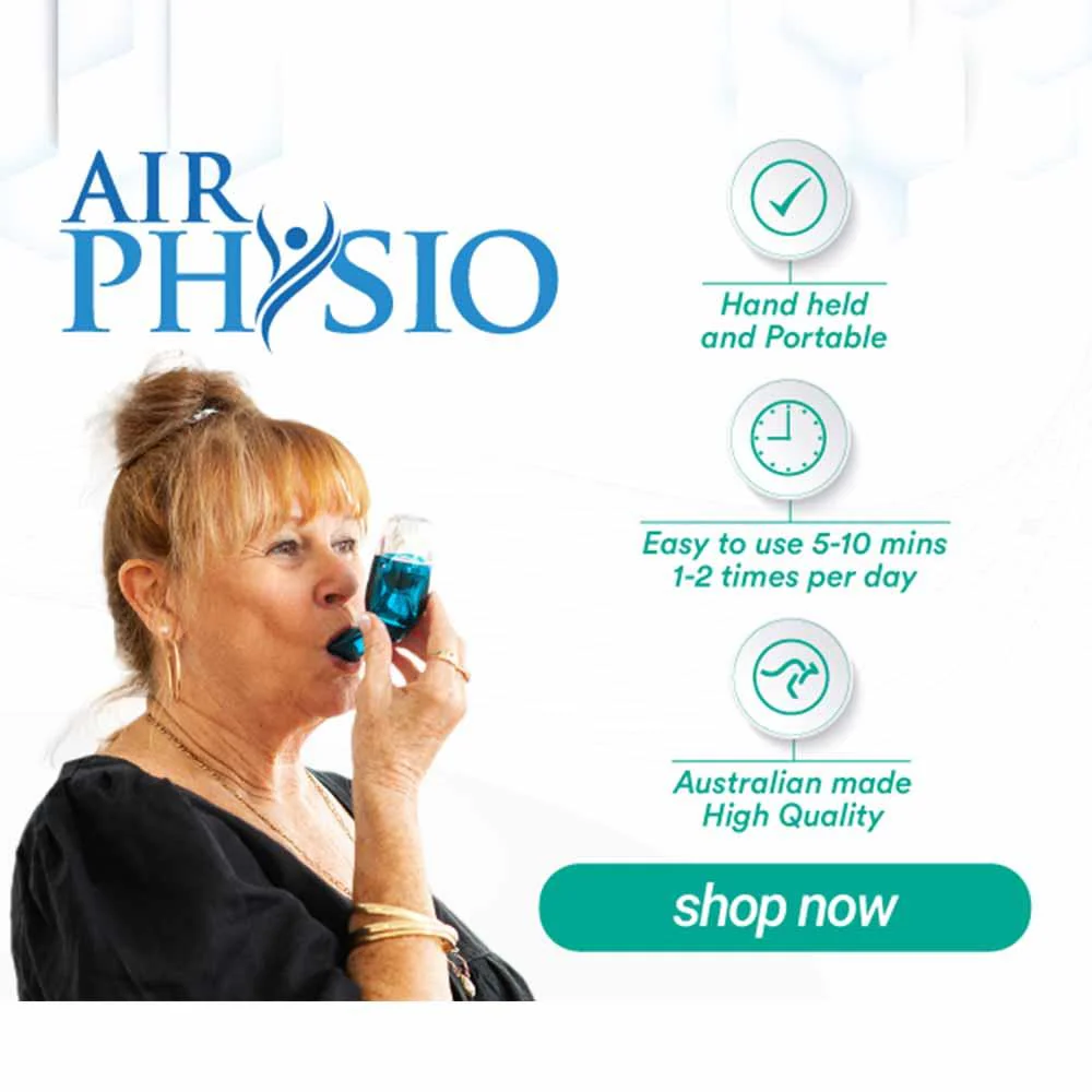 AirPhysio Mucus Clearance Device For Better Breathing - Low Lung Capacity - Image 3