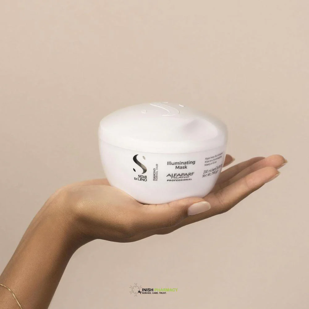 Alfaparf Semi Di Lino Diamond Illuminating Mask 200ml - Image 2