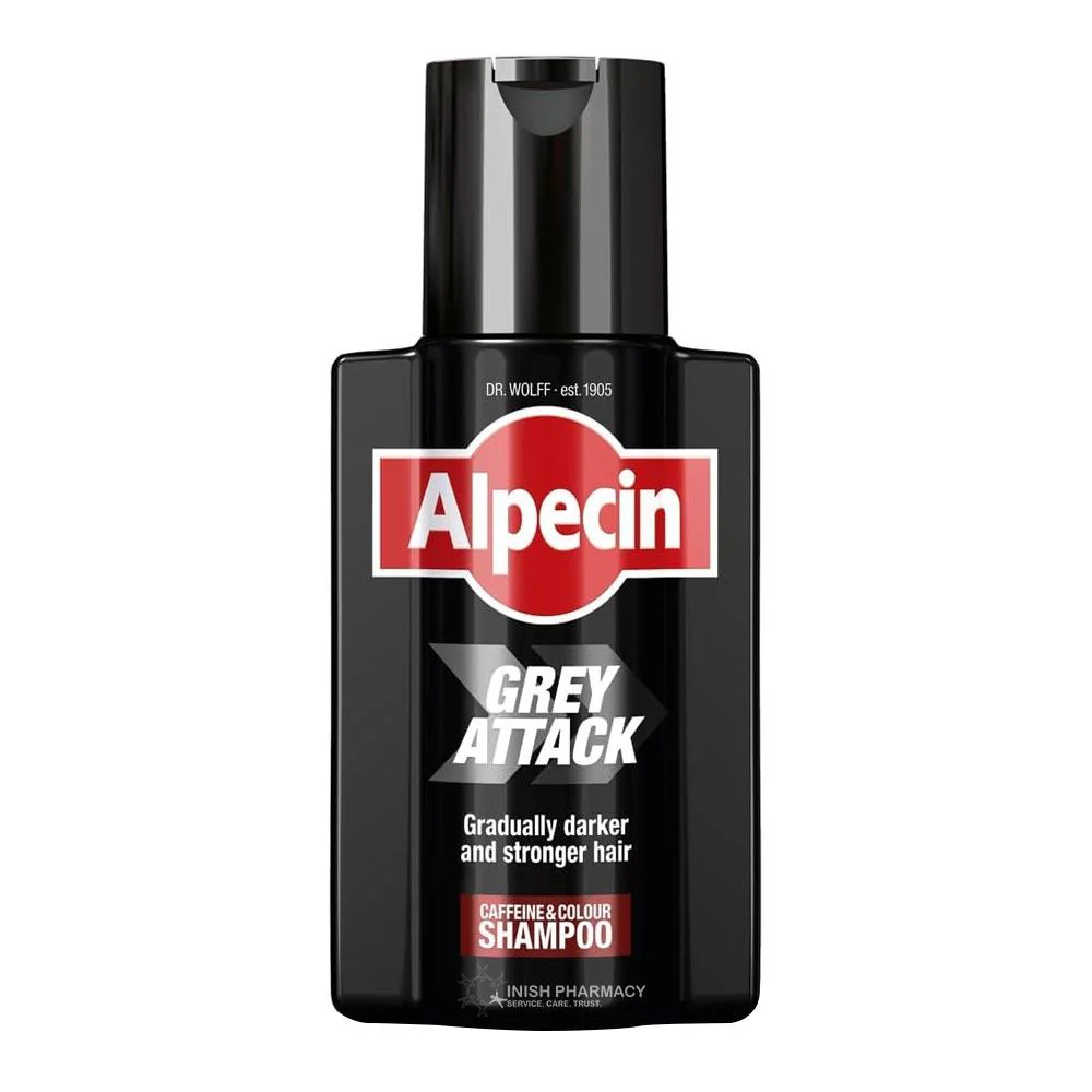 Alpecin Grey Attack Caffeine & Colour Shampoo 200ml