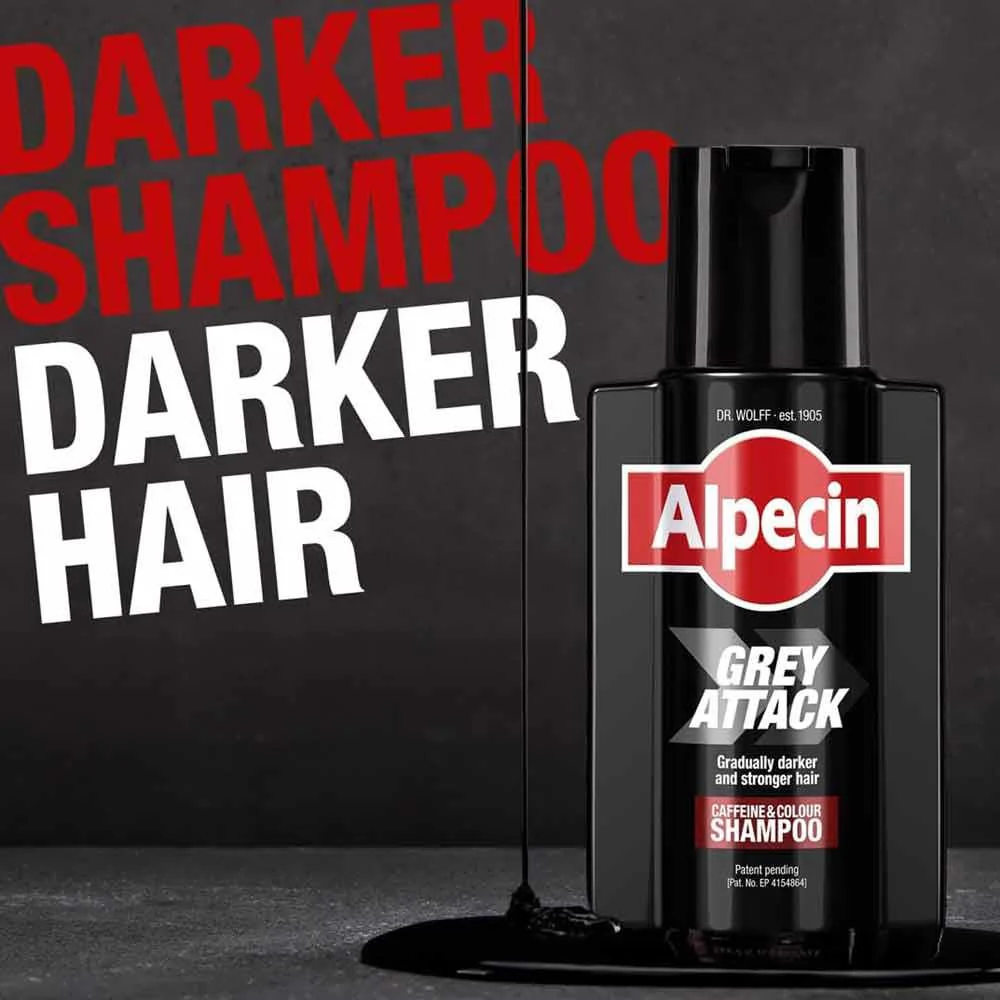 Alpecin Grey Attack Caffeine & Colour Shampoo 200ml - Image 7