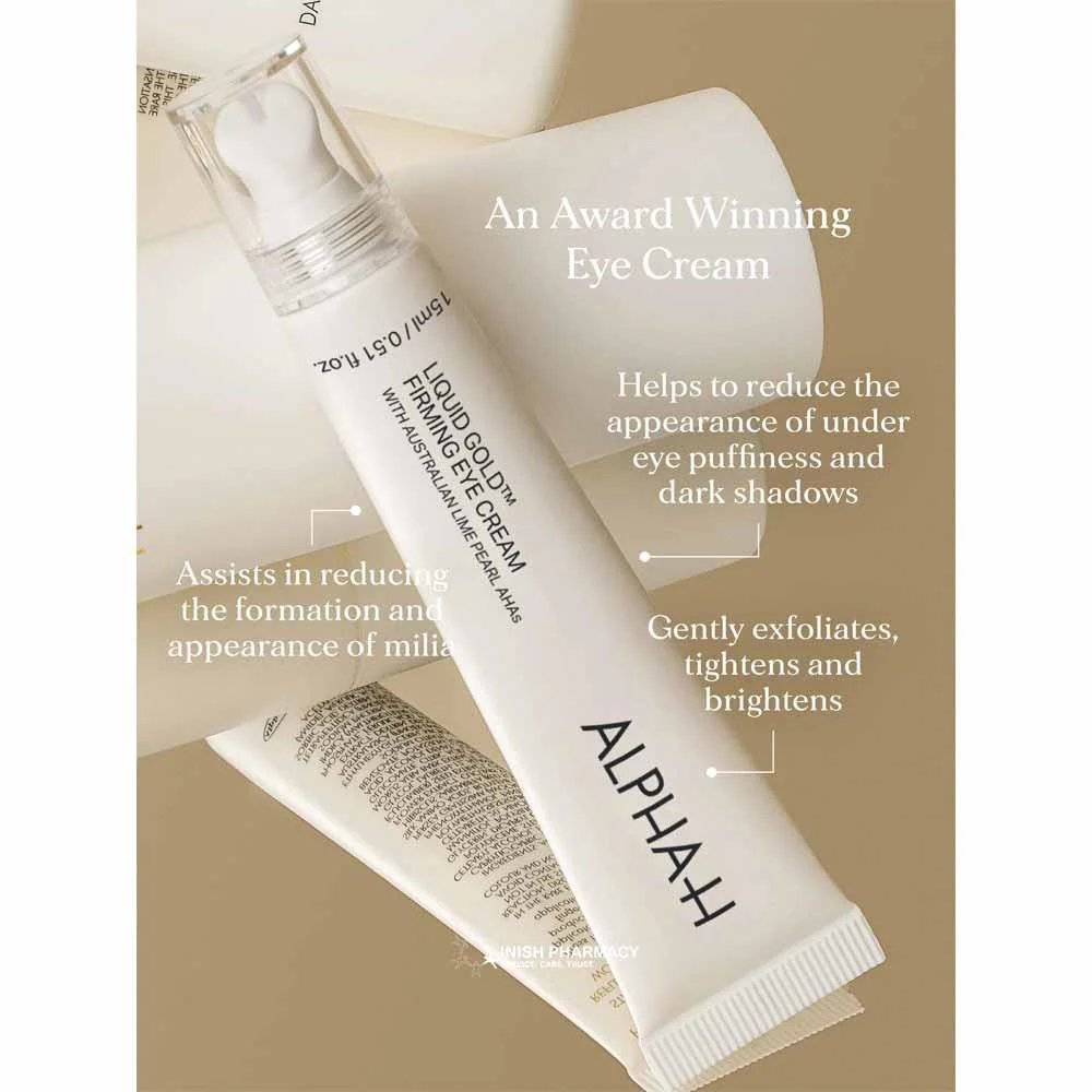 Alpha-H Liquid Gold Firming Eye Cream 15ml - Image 4