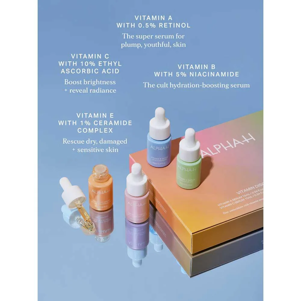 Alpha-H Vitamin Discovery Kit (4x10ml) - Image 2
