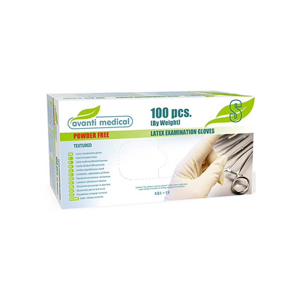 Avanti Medical Latex Powder Free Examination Gloves - Image 4