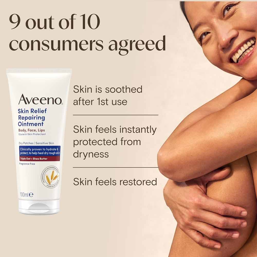 Aveeno Skin Relief Repairing Ointment 100ml - Image 2
