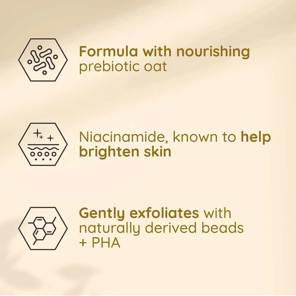 Aveeno Skin Renewal Gentle Body Scrub 200ml - Image 3