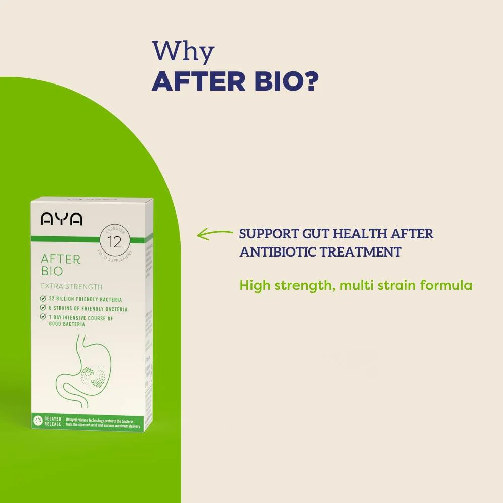 AYA After Bio Extra Strength 12 Capsules - Image 2