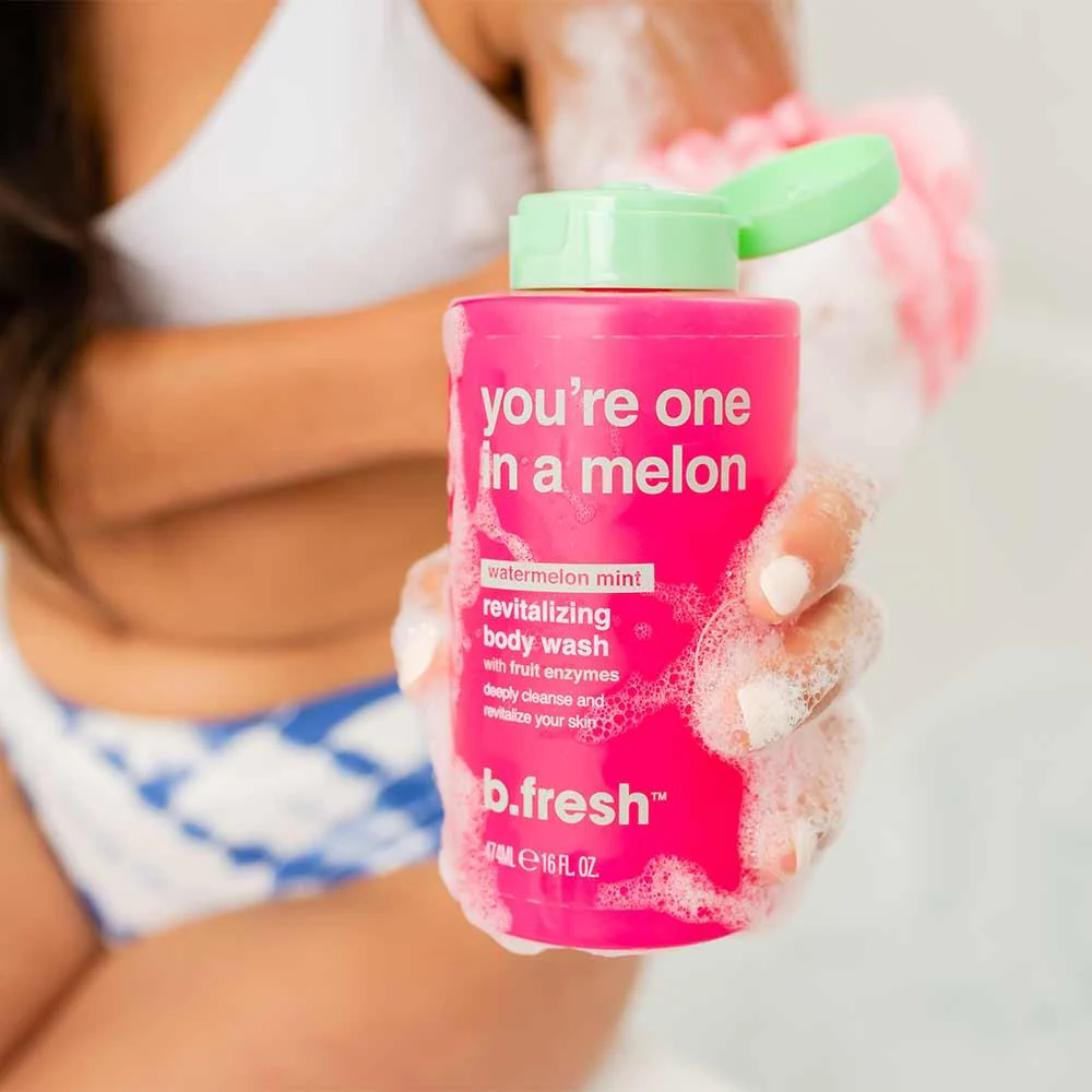 B.Fresh You'Re One In A Melon - Revitalizing Body Wash 473ml - Image 4