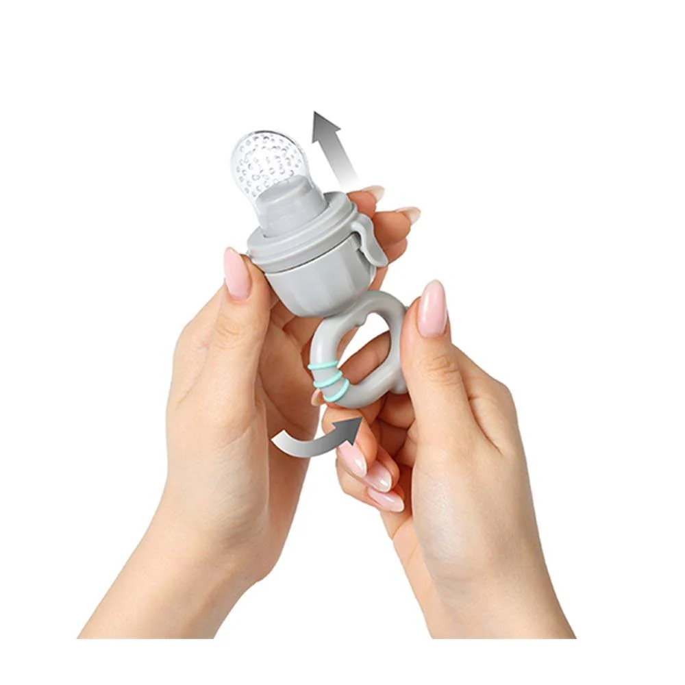Babyono Twist-Out Baby Food Feeder Dino - Image 3
