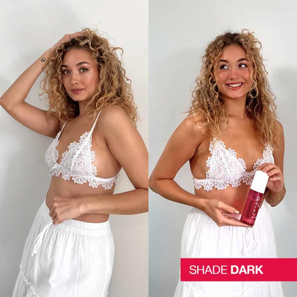 Bare By Vogue Clear Tan Water Dark 150ml - Image 3