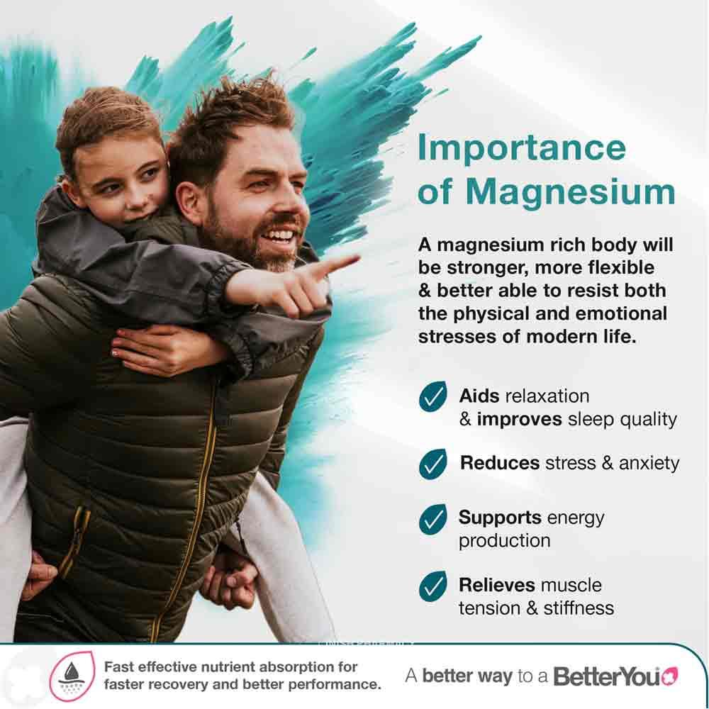 BetterYou Magnesium Max Original Powder 120g - Image 2