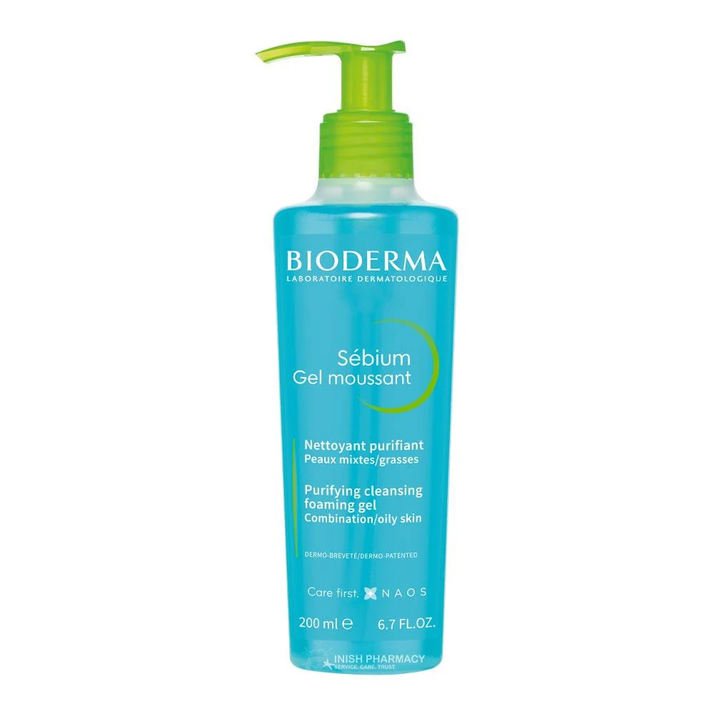Bioderma Sebium Purifying Cleansing Foaming Gel 200ml