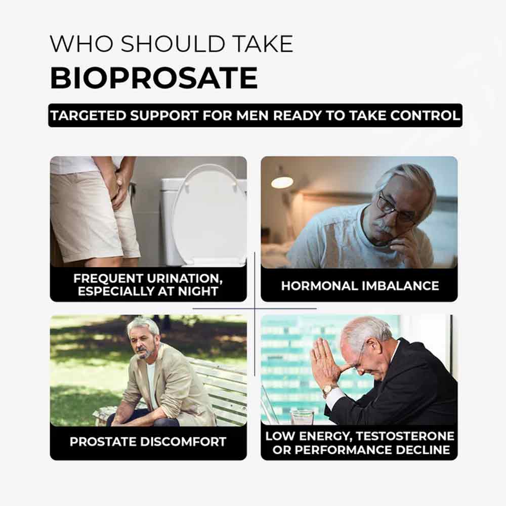 Bionutrica BioProstate Food Supplement 60 Tablets - Image 5