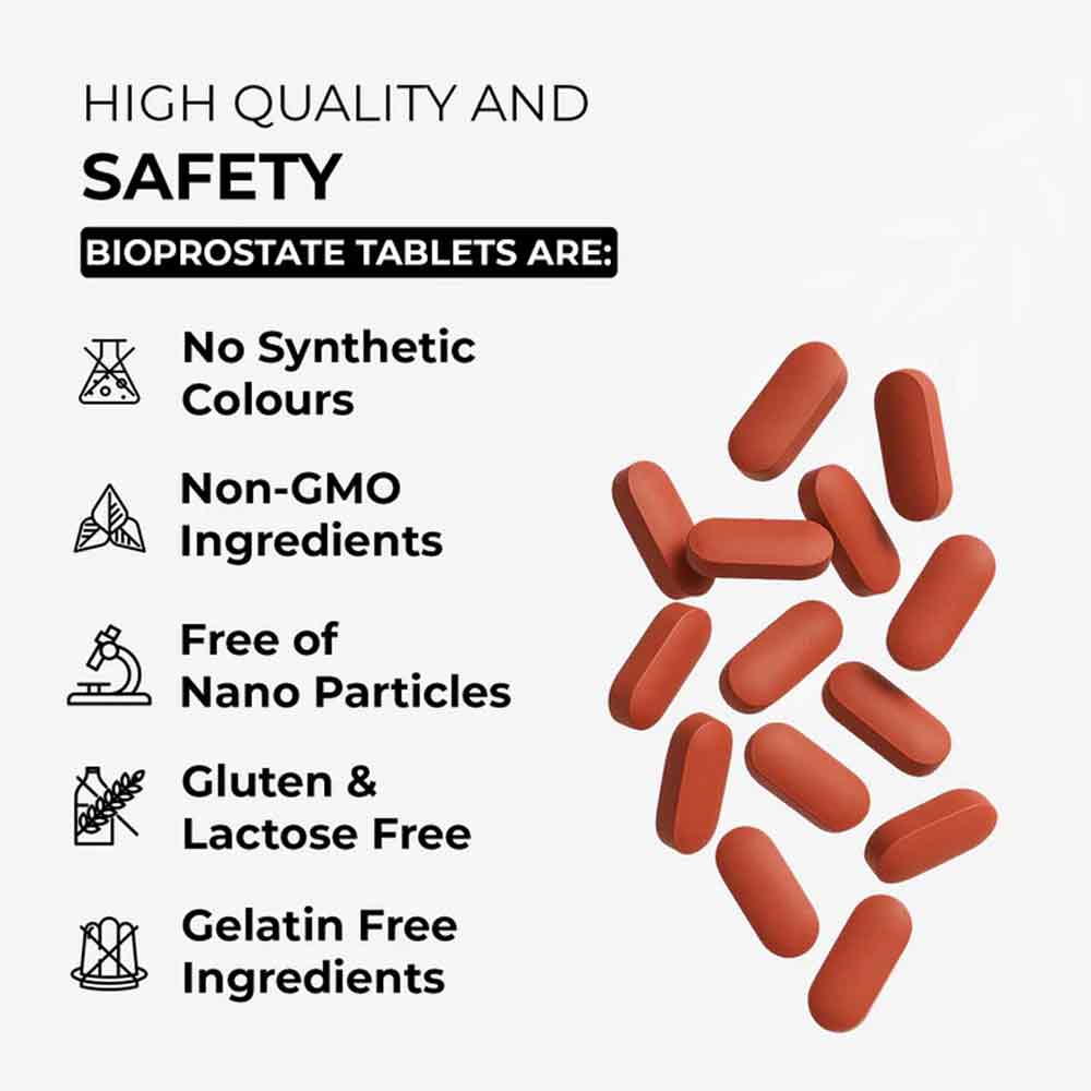 Bionutrica BioProstate Food Supplement 60 Tablets - Image 6