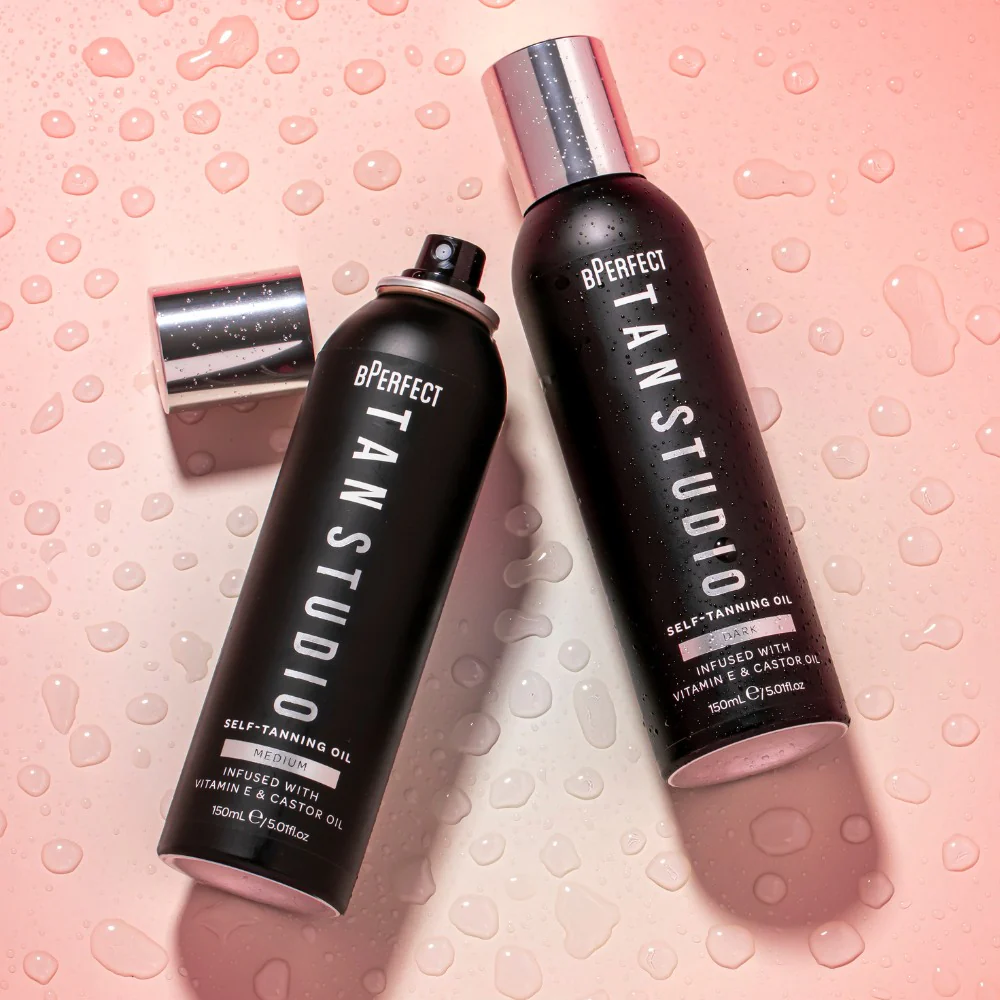 Bperfect Tan Studio Self Tanning Oil Dark 150ml - Image 4