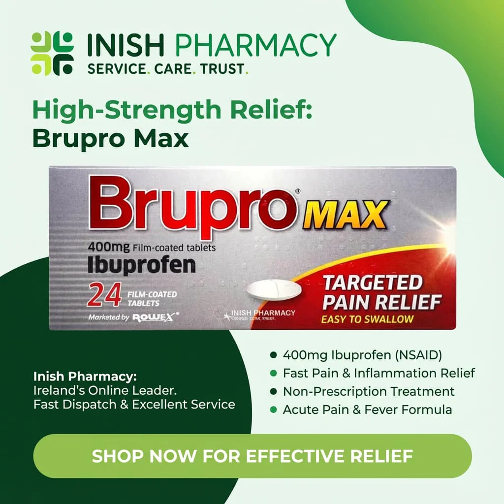 Brupro Max Ibuprofen 400mg Tablets - Image 2
