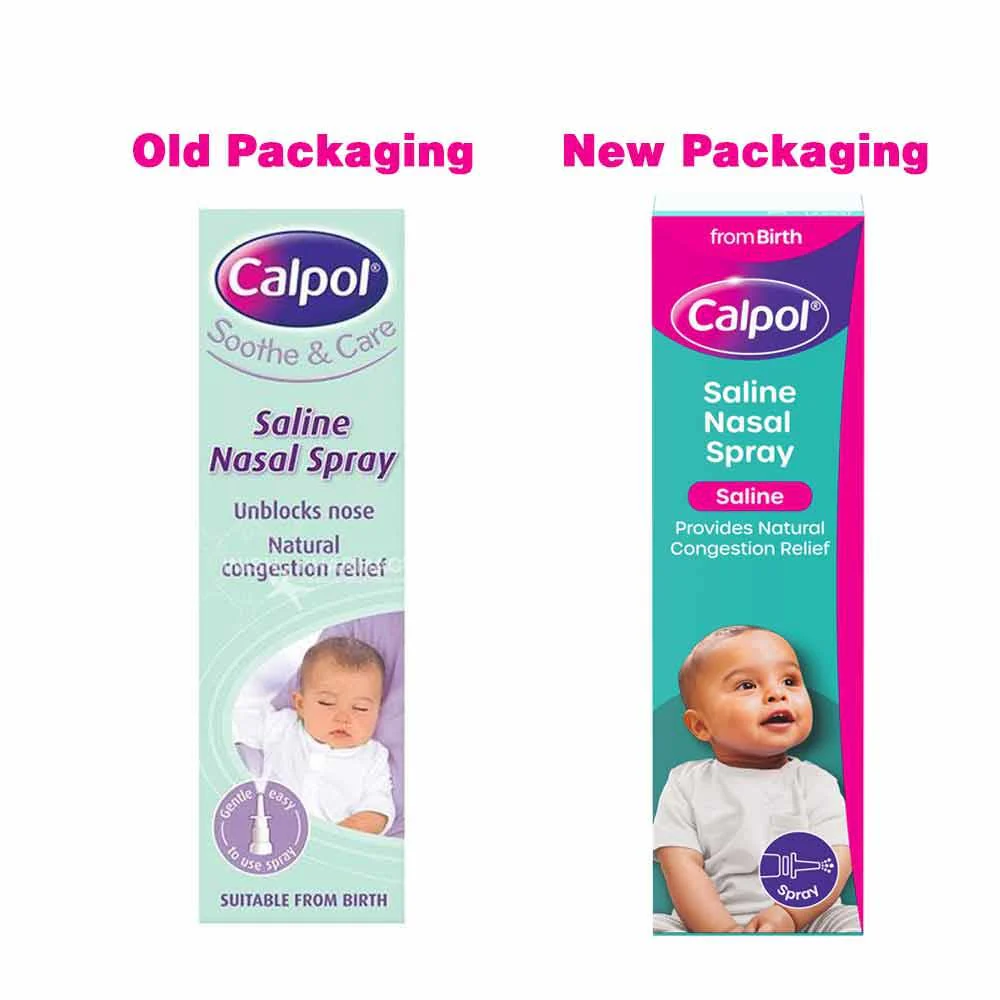 Calpol Saline Nasal Spray 0m+ 15ml - Image 2