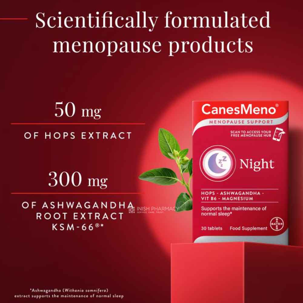 CanesMeno For Menopause Support Night 30 Pack - Image 6