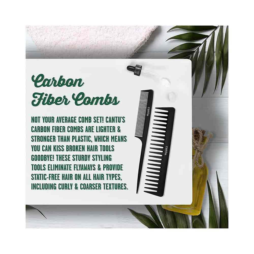 Cantu Carbon Fibre Comb Set - Image 3