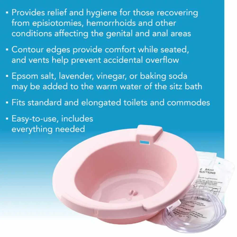 Carex Sitz Bath Fits All Standard Toilets - Image 2