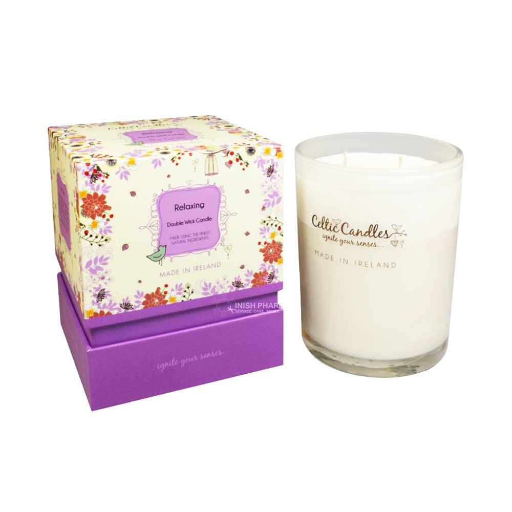 Celtic Candles Double Wick Candle Relaxing