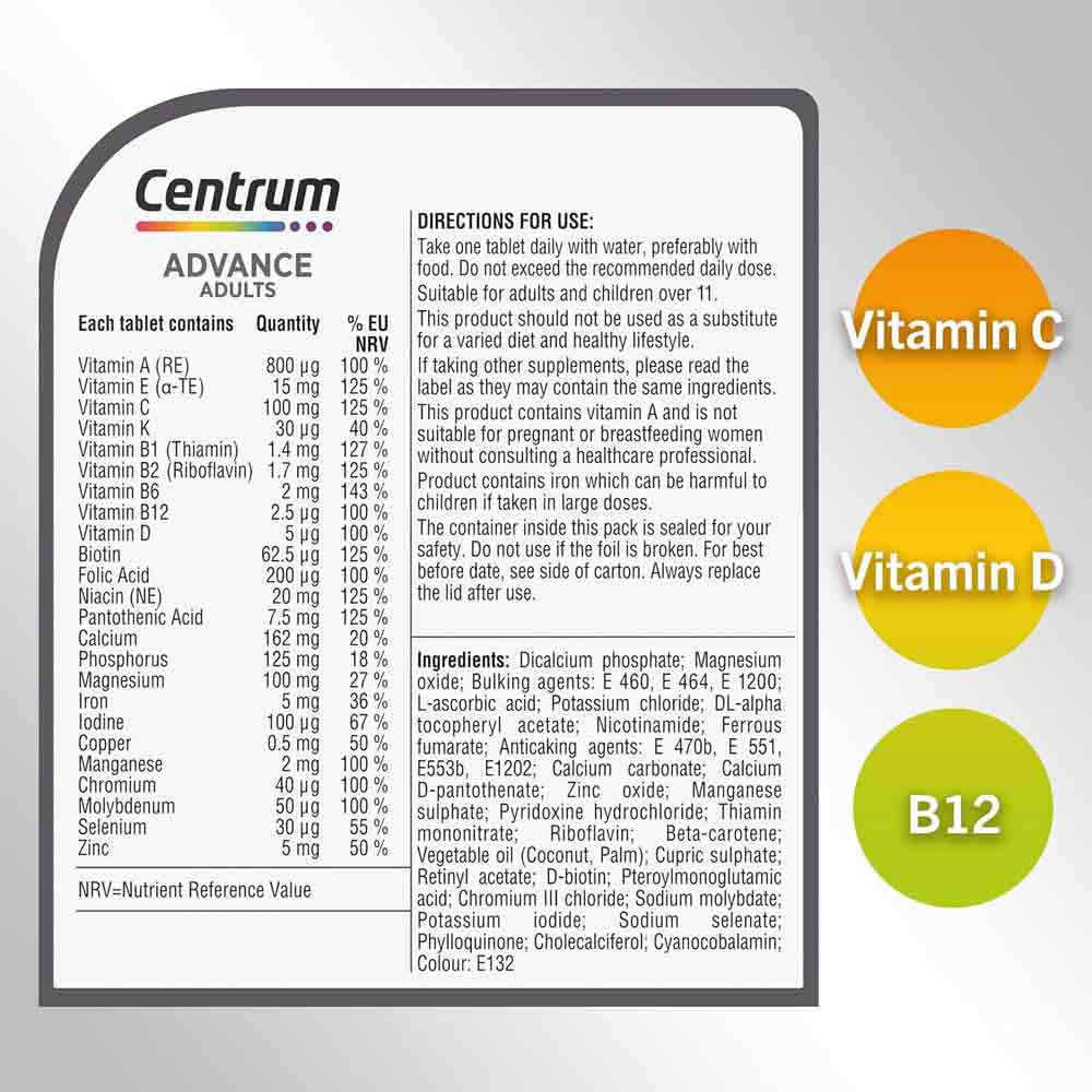 Centrum Advance Multivitamins - Image 2