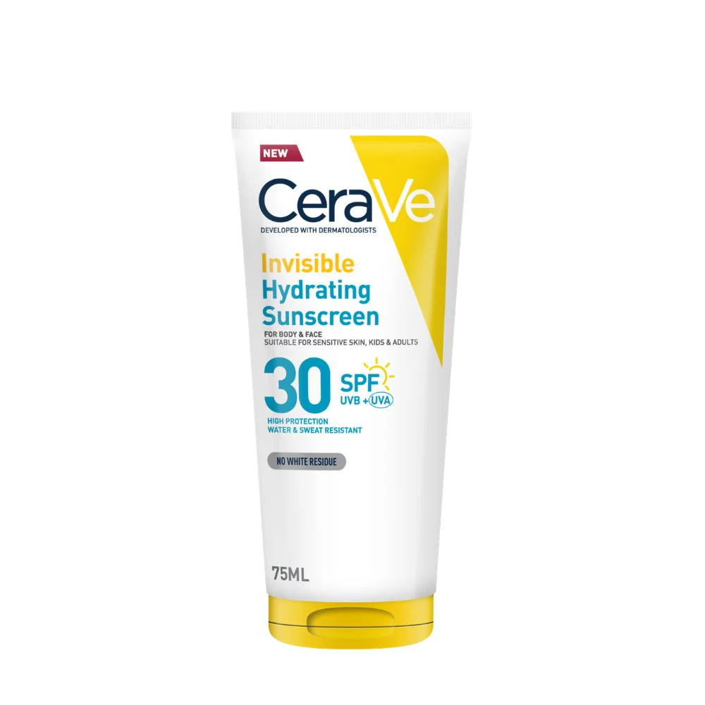 CeraVe Invisible Hydrating Sunscreen SPF30 75ml