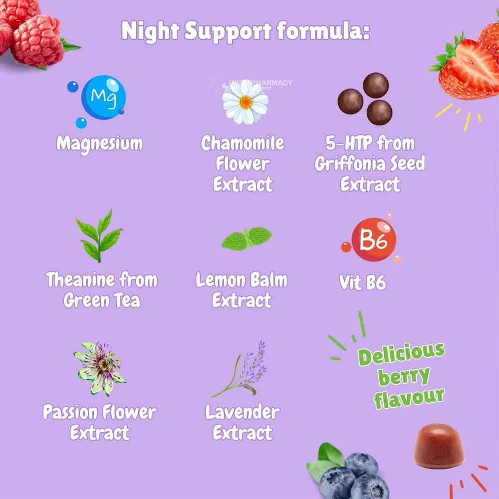 Chewy Vites Adult Night Support 60 Gummies - Image 4