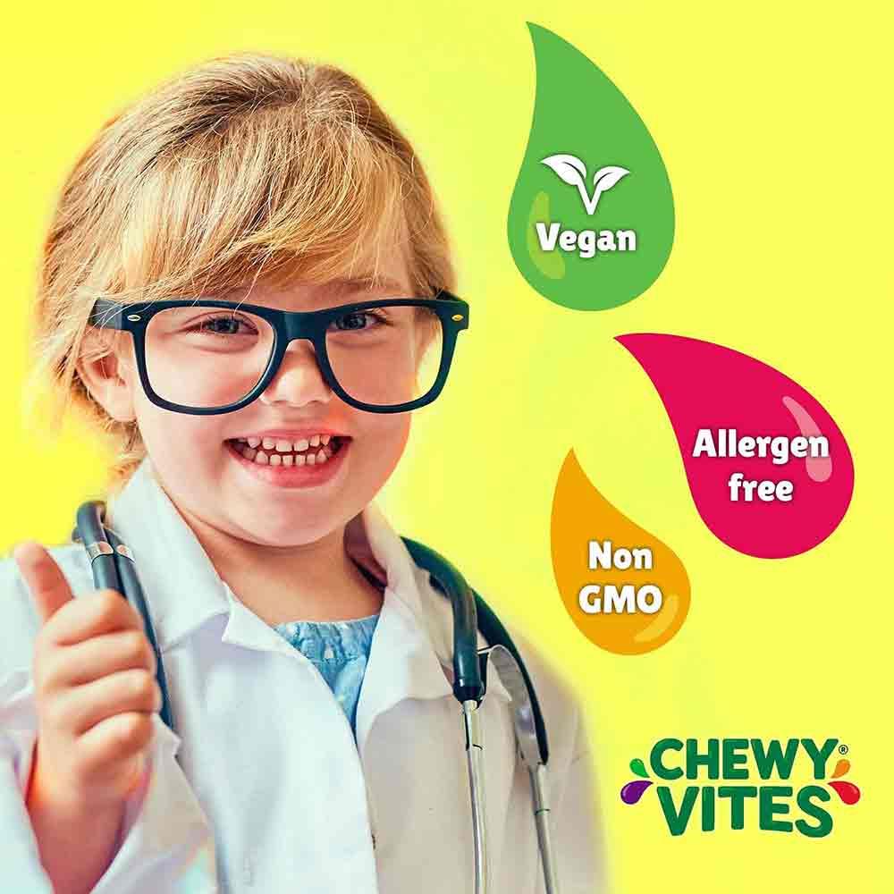 Chewy Vites Kids Brain Support Omega-3 DHA 60 Gummies - Image 4