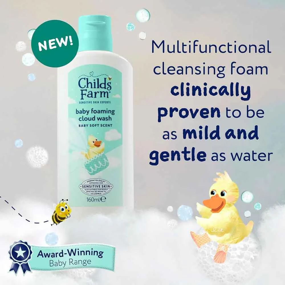 Childs Farm Baby Foaming Cloud Wash 160ml - Image 2