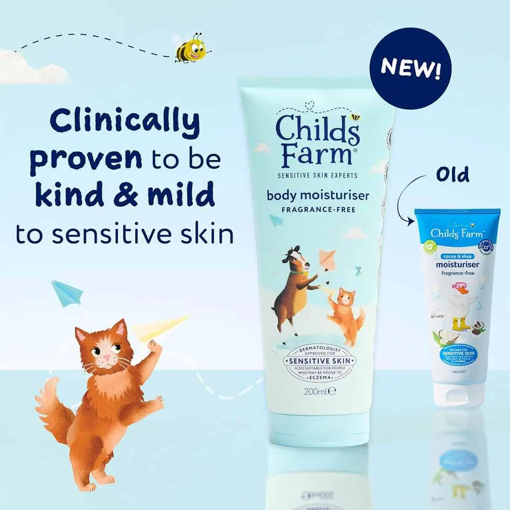 Childs Farm Fragrance Free Moisturiser 200ml - Image 2
