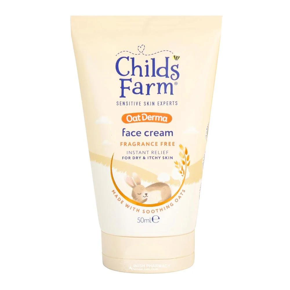Childs Farm OatDerma Fragrance Free Face Cream 50ml - Image 10