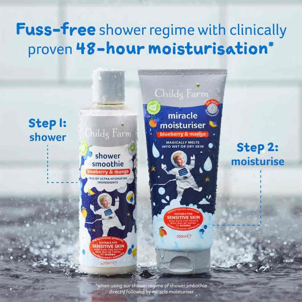Childs Farm Shower Smoothie Blueberry & Mango 250ml - Image 11