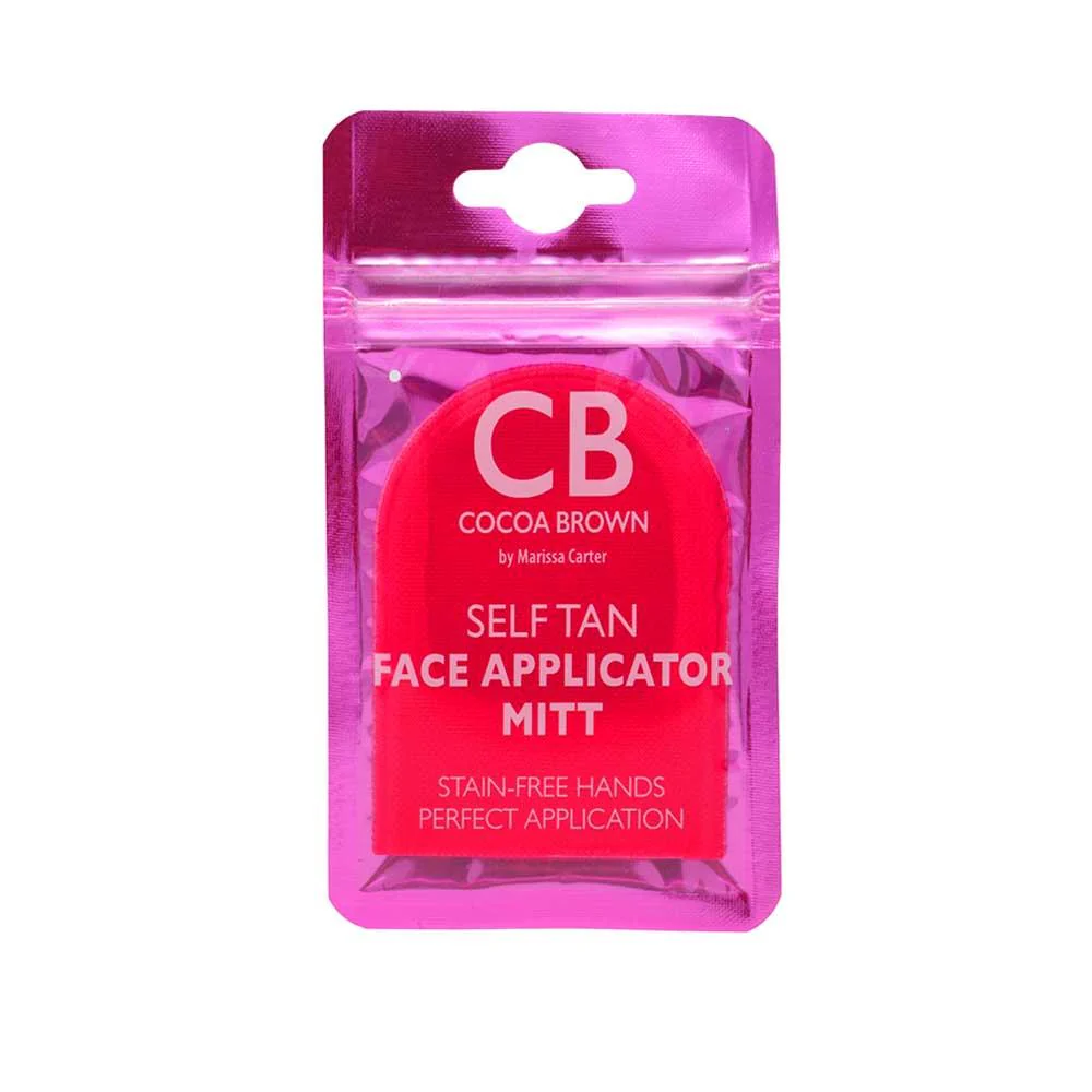 Cocoa Brown Self Tan Face Applicator Mitt