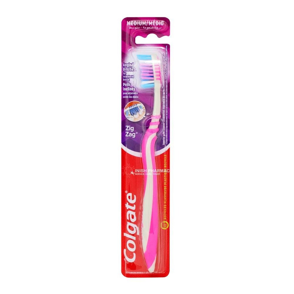 Colgate ZigZag Medium Toothbrush - Image 3