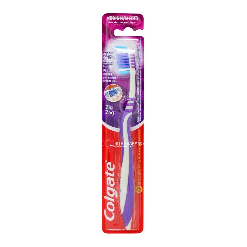Colgate ZigZag Medium Toothbrush - Image 4
