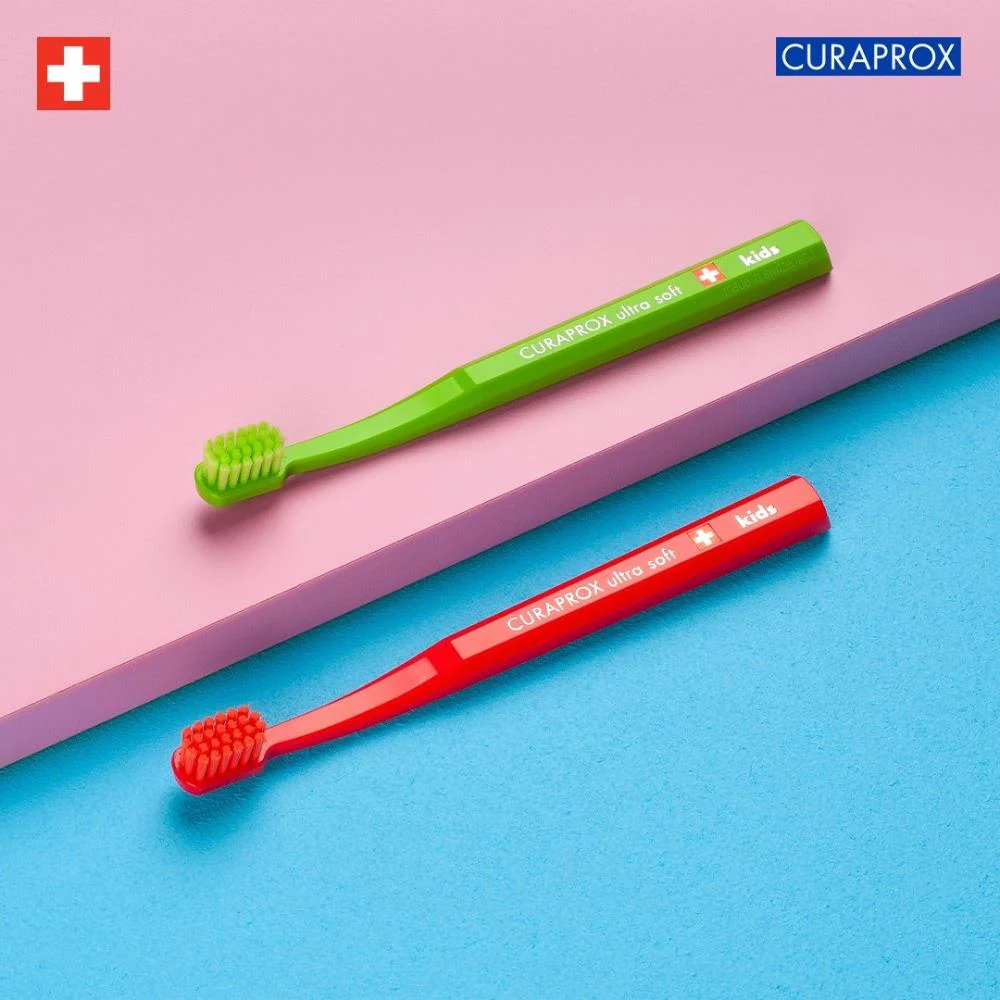 Curaprox 5500 Kids Ultra Soft Toothbrush 4-12 Years - Image 2