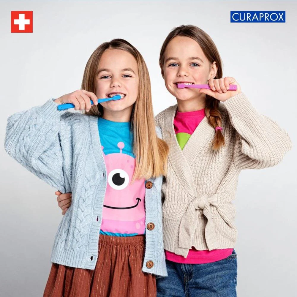 Curaprox 5500 Kids Ultra Soft Toothbrush 4-12 Years - Image 4