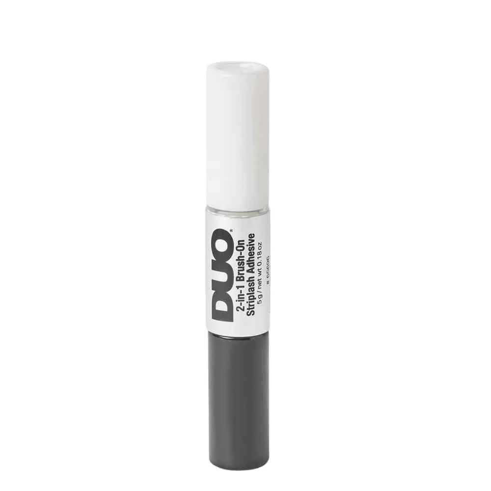 Duo 2-in-1 Brush-On Striplash Adhesive White/Clear