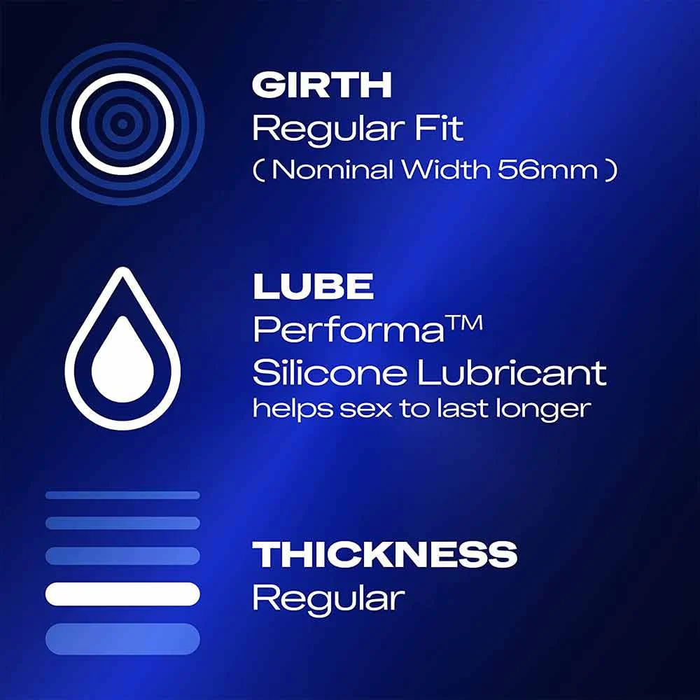 Durex Extended Pleasure Condoms 12 Pack - Image 3