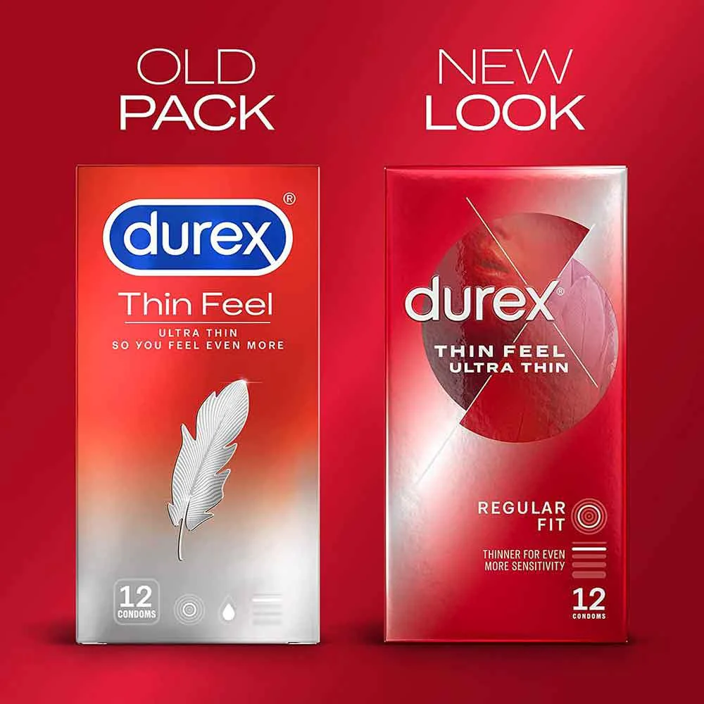Durex Thin Feel Ultra Thin Condoms 12 Pack - Image 2