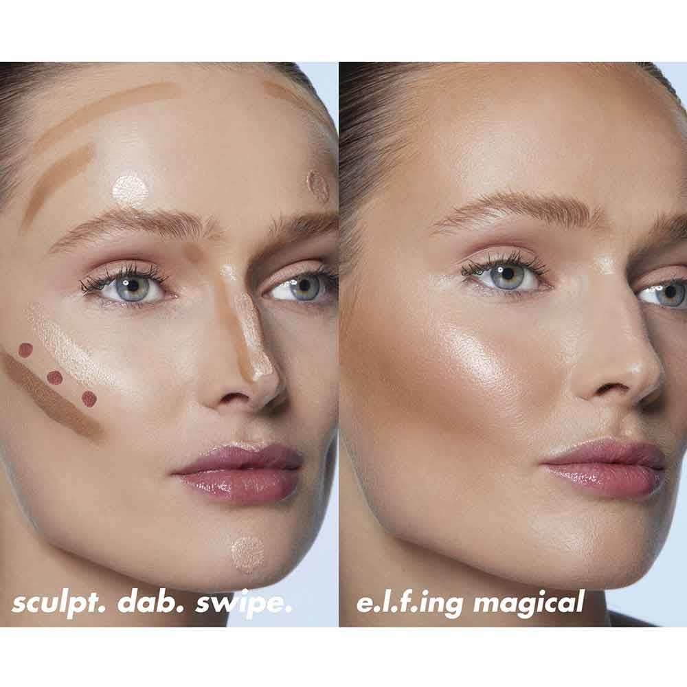 e.l.f. Halo Glow Contour Beauty Wand Tan/Deep - Image 4