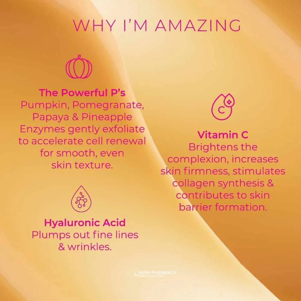 Ella & Jo The Glow Up Enzyme Mask 100ml - Image 3