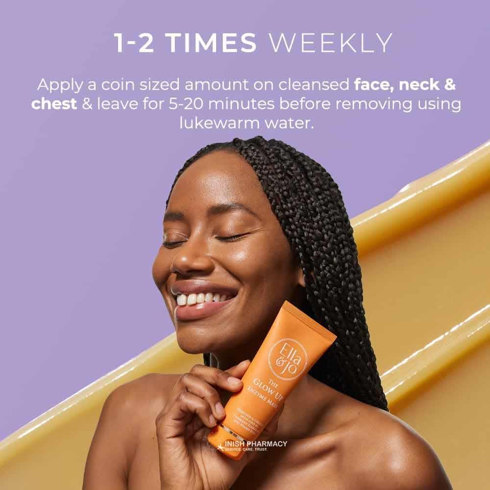 Ella & Jo The Glow Up Enzyme Mask 100ml - Image 5