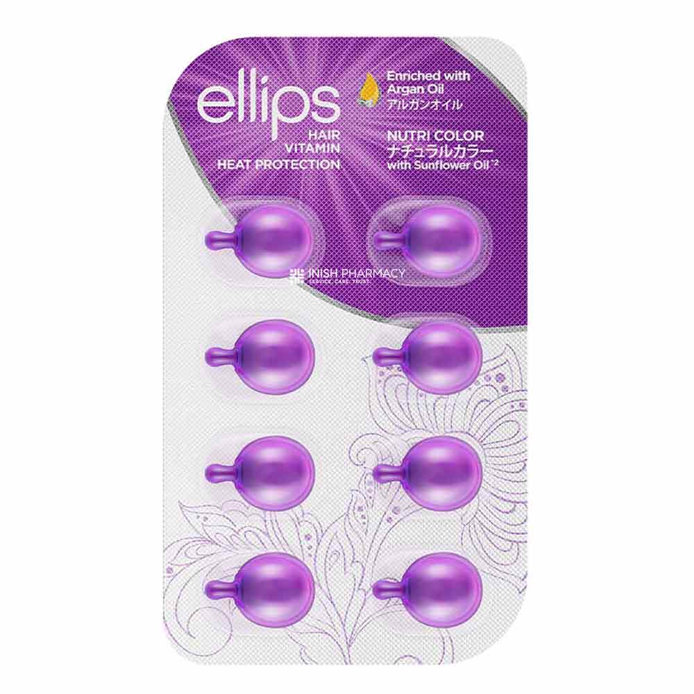 Ellips Hair Vitamin Argan Oil Vitality For Nutri Colour Hair