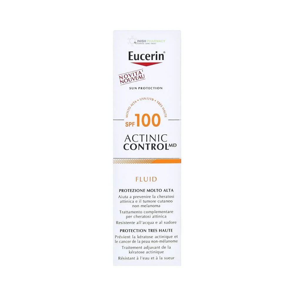Eucerin Sun Actinic Control MD Fluid SPF100 80ml - Image 2