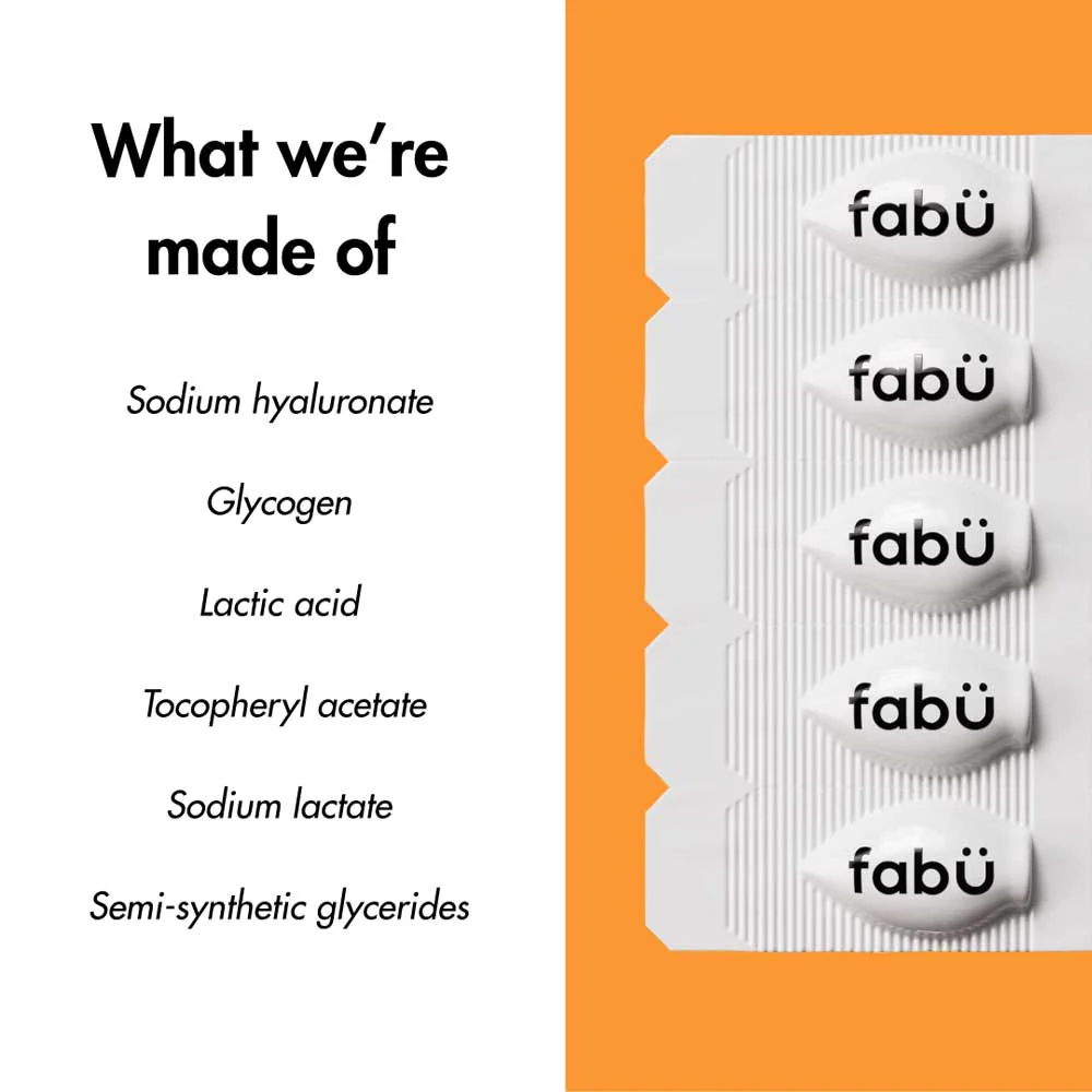 FabU Hello Healing Vaginal Ovules 10 Pack - Image 4