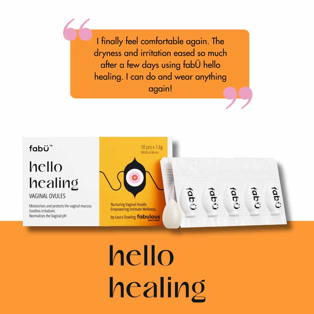 FabU Hello Healing Vaginal Ovules 10 Pack - Image 5