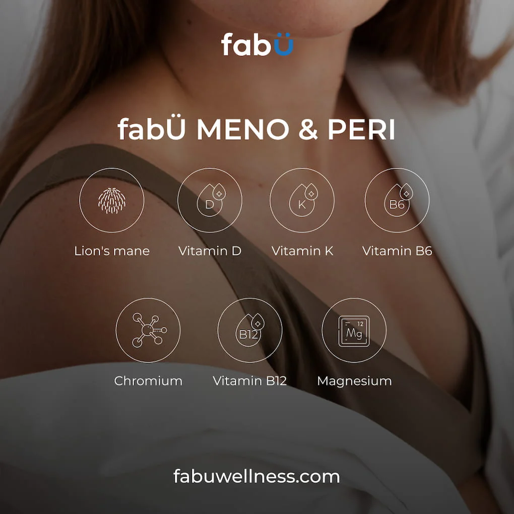 FabU Shrooms Meno & Peri 60 Capsules - Image 3