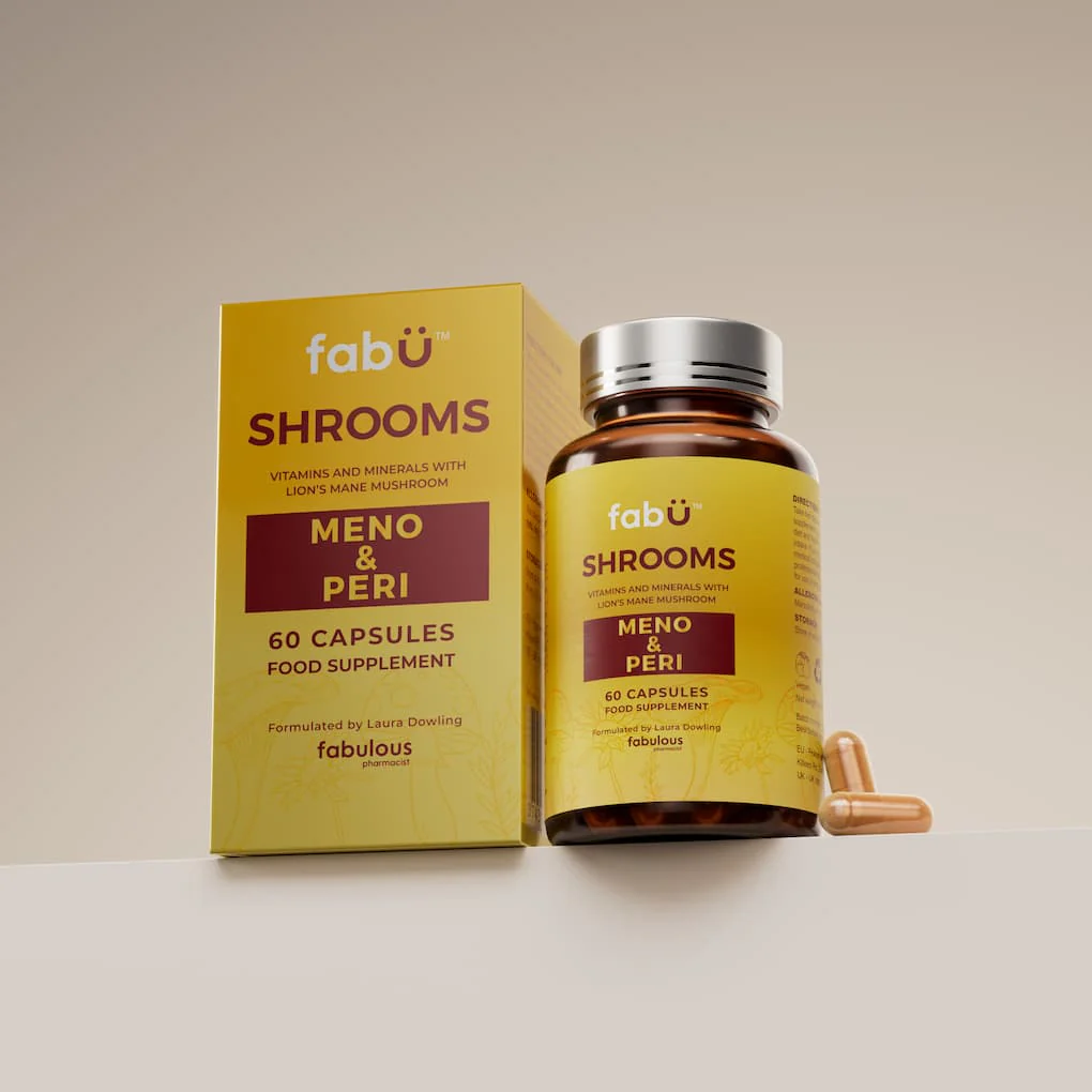 FabU Shrooms Meno & Peri 60 Capsules - Image 5