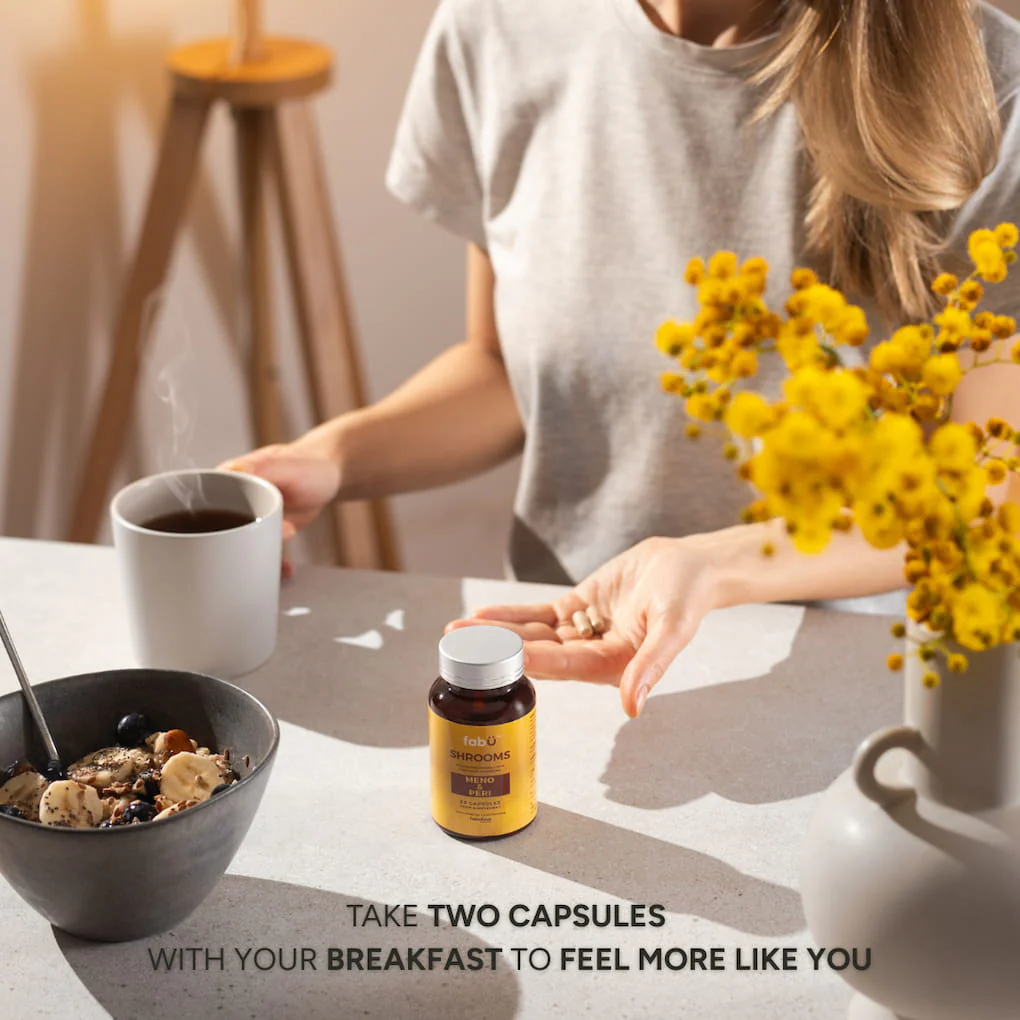 FabU Shrooms Meno & Peri 60 Capsules - Image 6